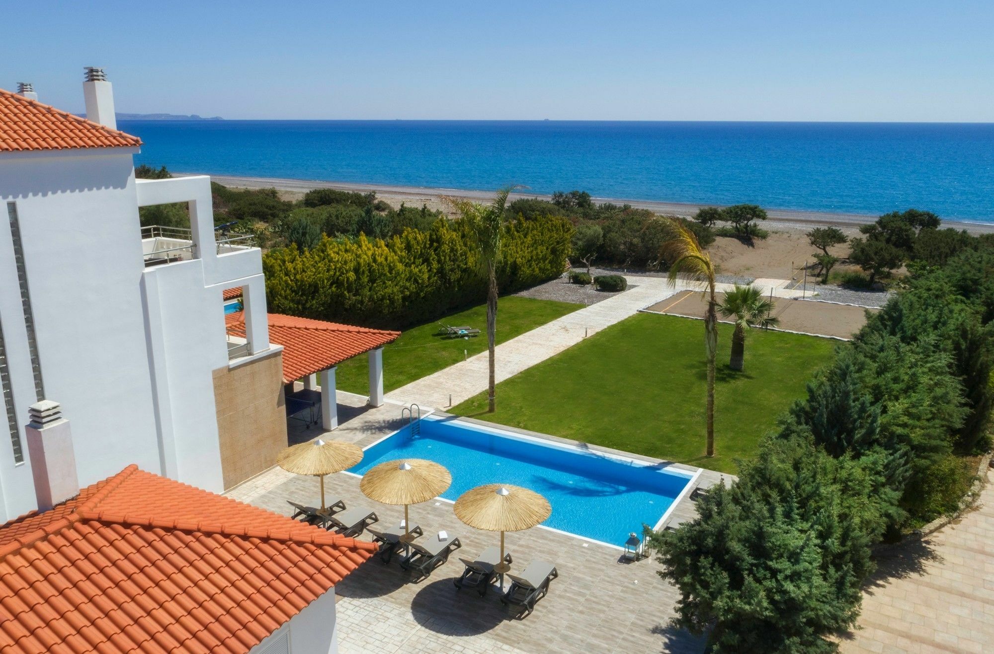 Antonoglou Beach Villas - Waterfront Luxury Retreat Lakhania Dış mekan fotoğraf