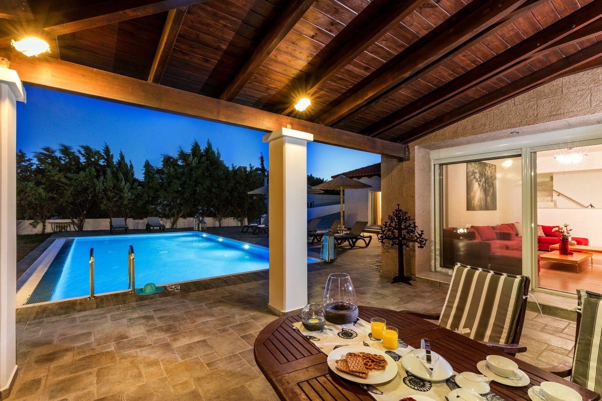 Antonoglou Beach Villas - Waterfront Luxury Retreat Lakhania Dış mekan fotoğraf