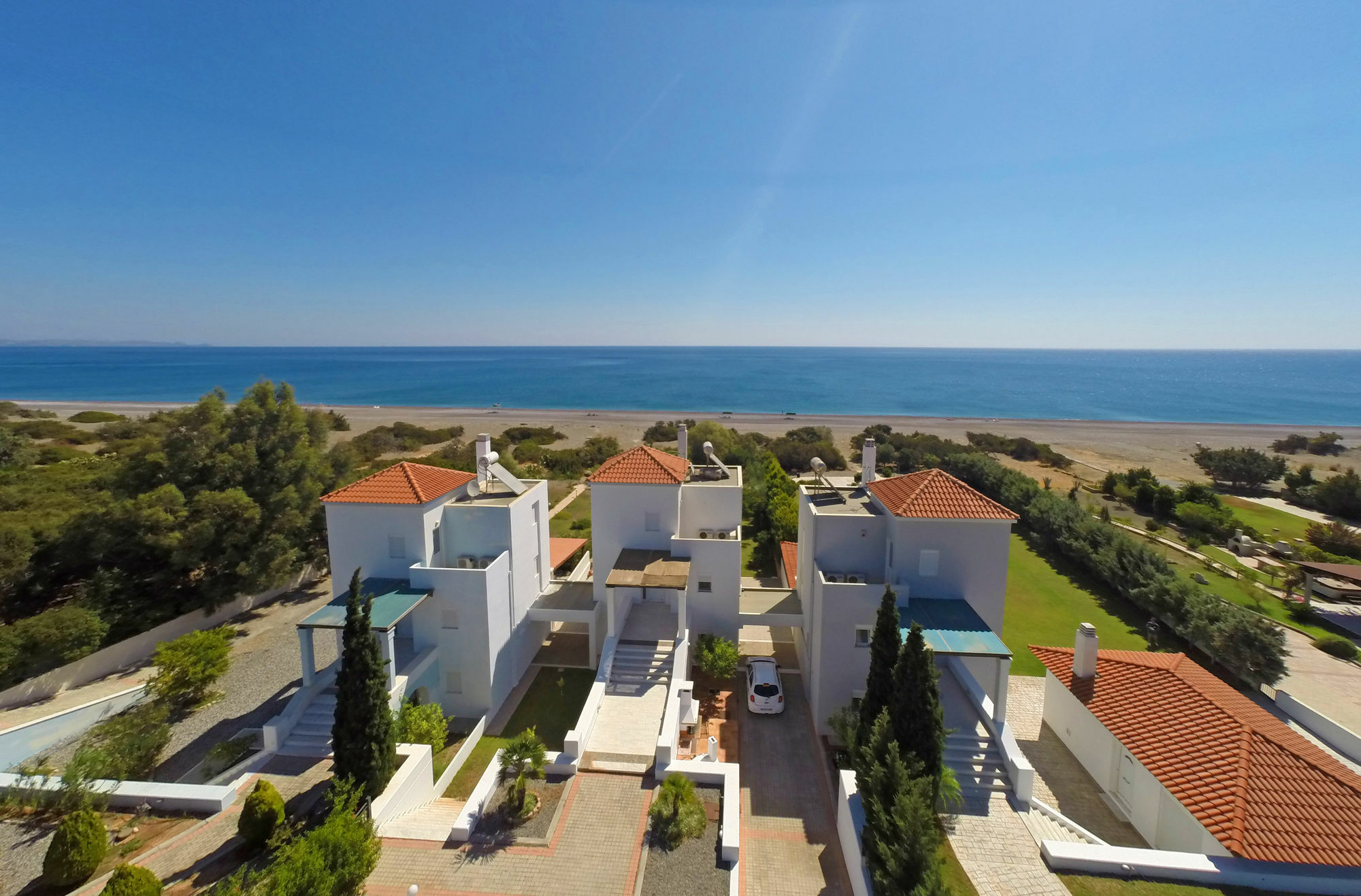 Antonoglou Beach Villas - Waterfront Luxury Retreat Lakhania Dış mekan fotoğraf